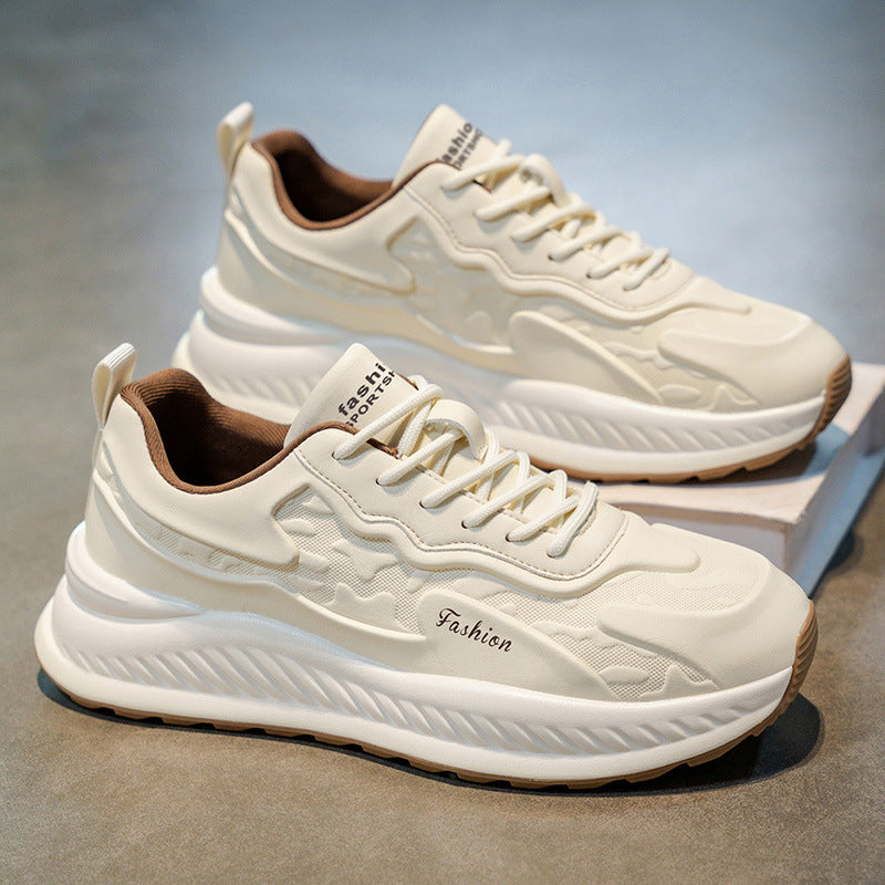 Women's sporty lightweight sneakers with cushioning sole and breathable surface