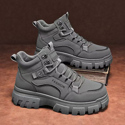 Women's High Sneakers with Robust Profile and Fashionable Design