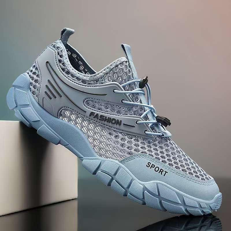 Women's Breathable Running Shoes with Flexible Mesh Upper and Non-Slip Sole