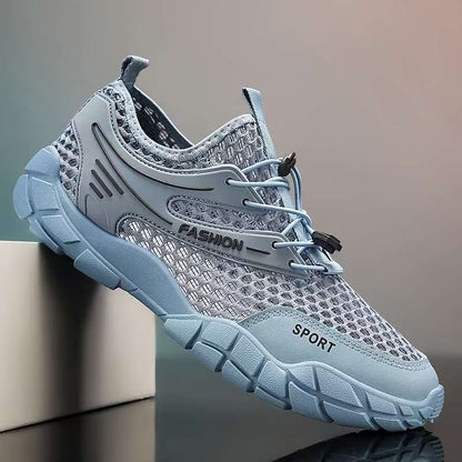 Women's Breathable Running Shoes with Flexible Mesh Upper and Non-Slip Sole