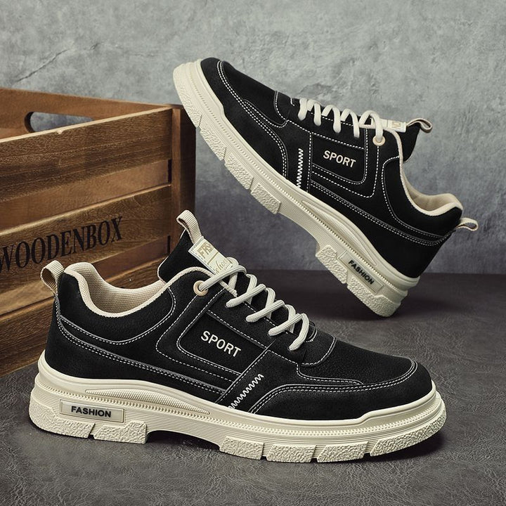 Women's sporty sneakers with slip-resistant sole and ergonomic cushioning