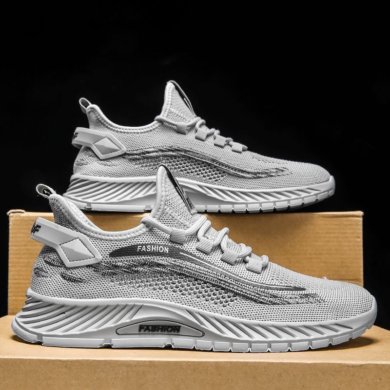 Women's Breathable Leisure Sneakers with Flexible Upper Material and Non-Slip Sole