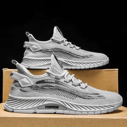 Women's Breathable Leisure Sneakers with Flexible Upper Material and Non-Slip Sole
