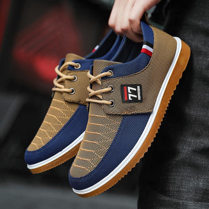 Women's breathable casual sneakers with non-slip sole and flexible insole