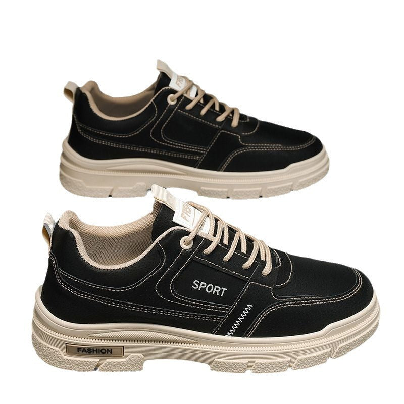 Women's sporty sneakers with non-slip sole and breathable construction