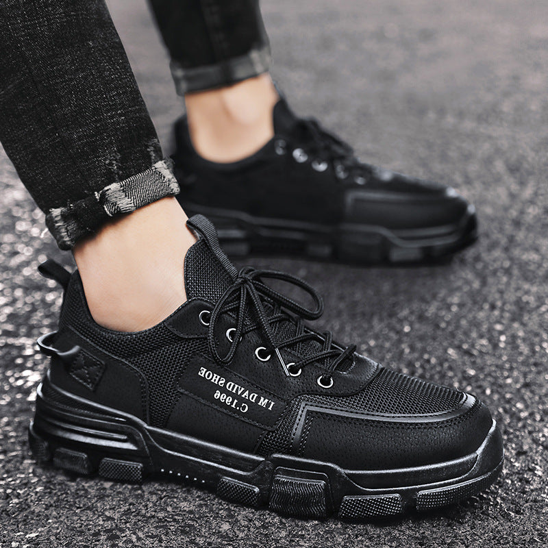Ladies' athletic shoes with cushioned sole and breathable materials