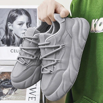 Women's sporty sneakers with innovative lacing technology and ultra-light design
