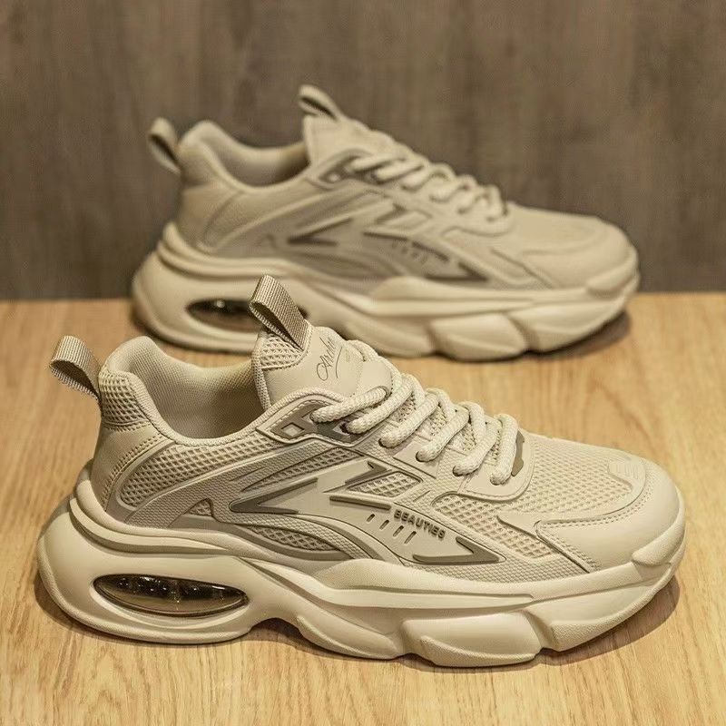 Chunky sports sneakers for women with innovative cushioning technology