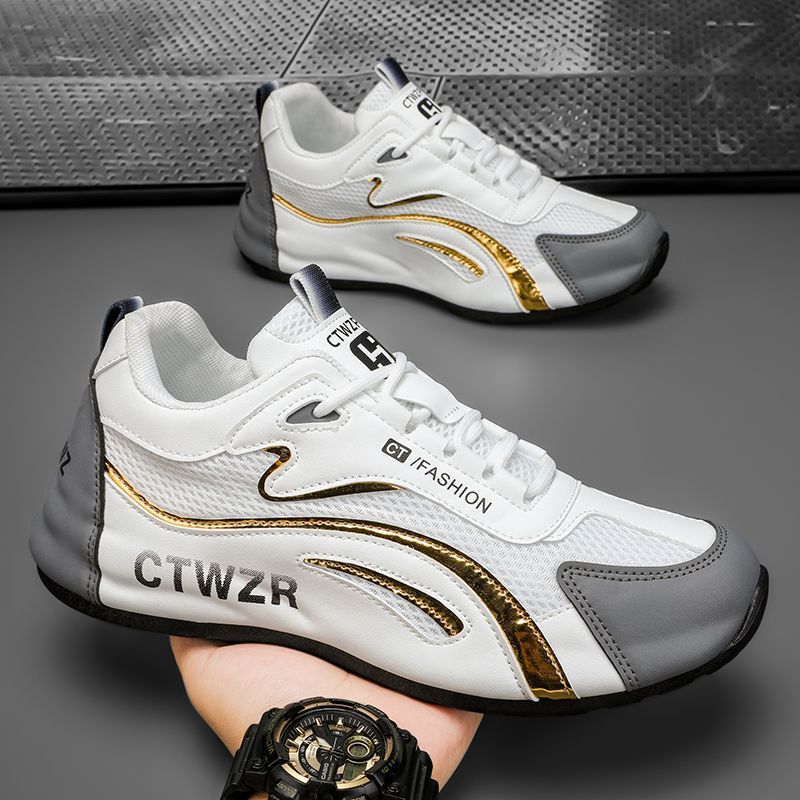 Women's sports shoes with breathable mesh upper and non-slip sole