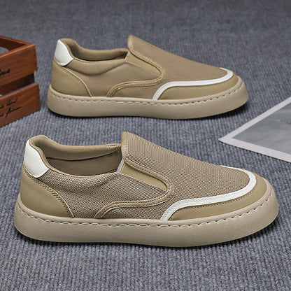 Women's Slip-On Sneakers with breathable mesh structure