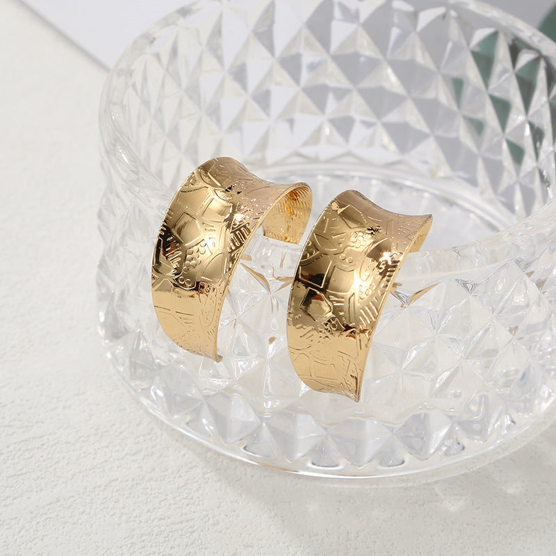 Women High-Quality Bracelets with Artistic Pattern Tom Cottons
