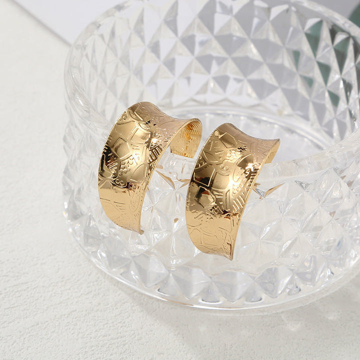 Women High-Quality Bracelets with Artistic Pattern Tom Cottons