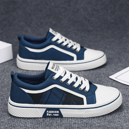 Women’s Stylish Low-Top Sneakers with Graphic Accents