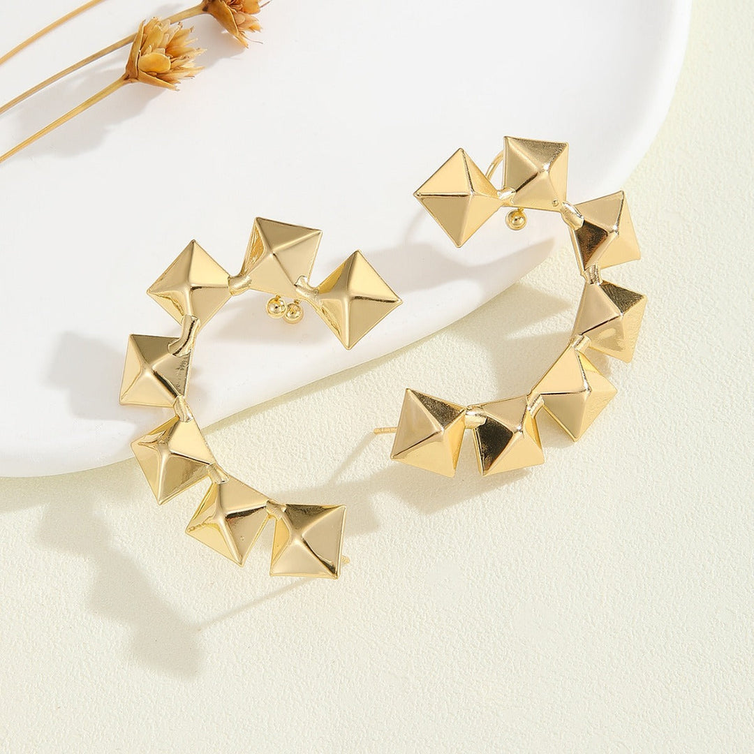 Women's bracelet with structured, golden beads Tom Cottons