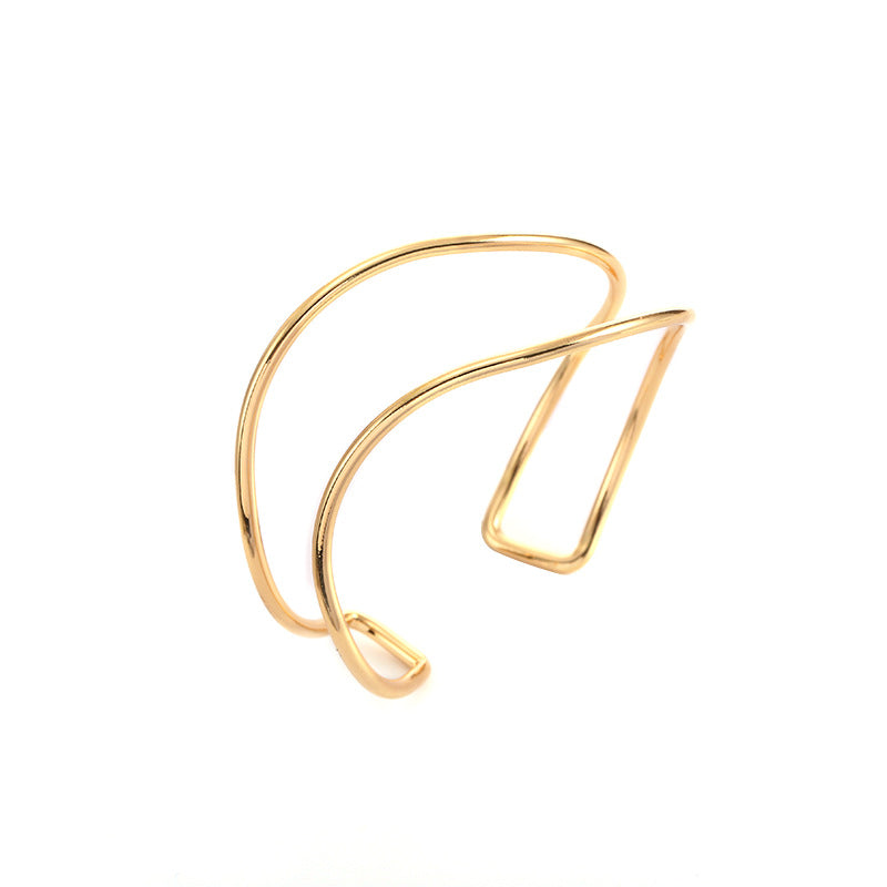 Women Open Bangle in Minimalist Design Tom Cottons