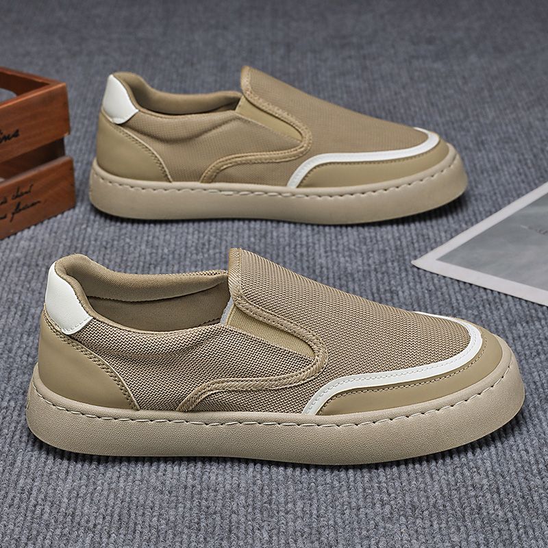 Women's Slip-On Sneakers with breathable mesh structure