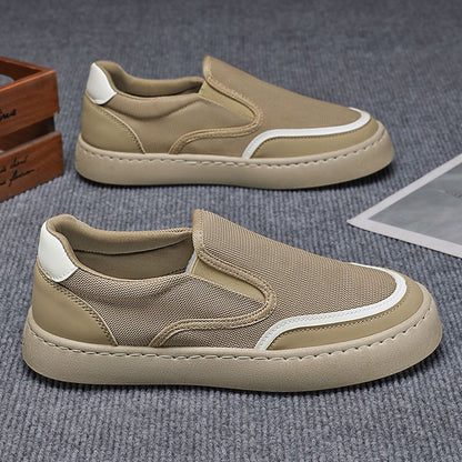 Women's Slip-On Sneakers with breathable mesh structure