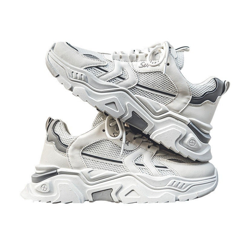 Women's athletic shoes with breathable upper material and cushioned sole