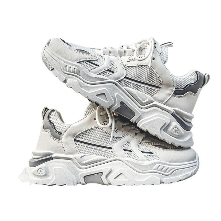 Women's athletic shoes with breathable upper material and cushioned sole