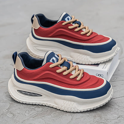 Women's sporty sneakers with air cushion technology for optimal comfort