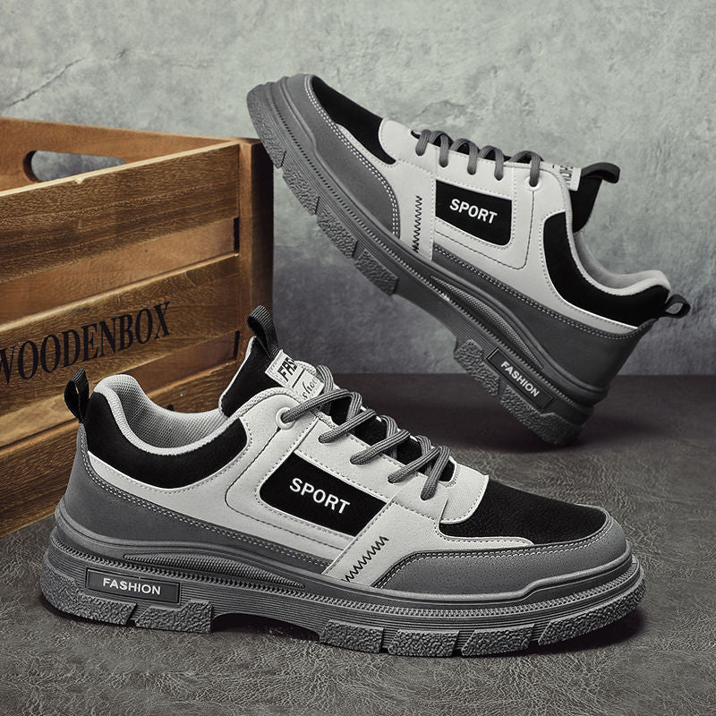 Women's sporty sneakers with slip-resistant sole and ergonomic cushioning