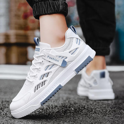 Women's breathable casual sneakers with flexible mesh upper and non-slip sole