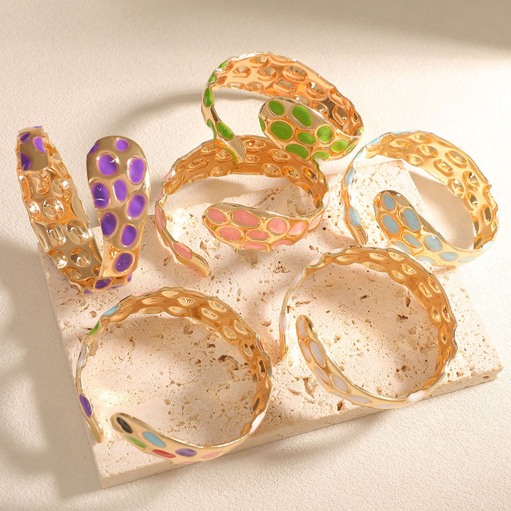Ladies Open Bangle in Elegant Snake Design Tom Cottons