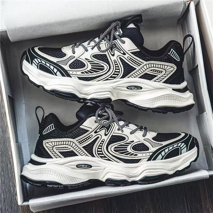 Women’s sneakers with breathable mesh upper and innovative cushioning technology