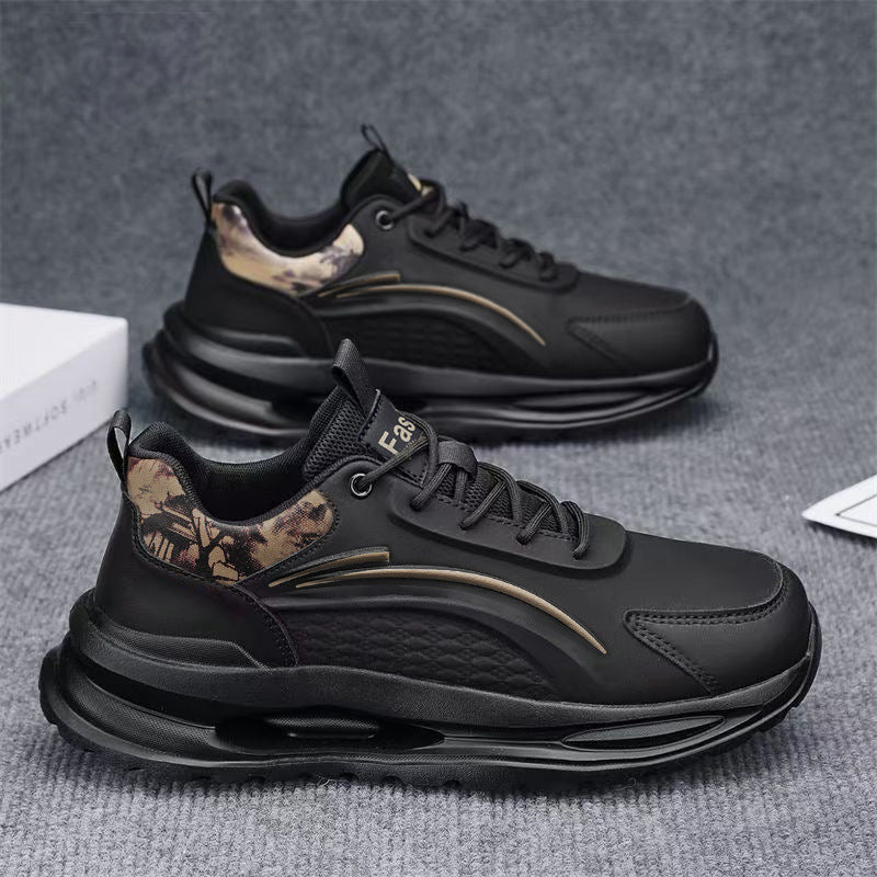 Women's sneakers with cushioned sole and breathable upper material