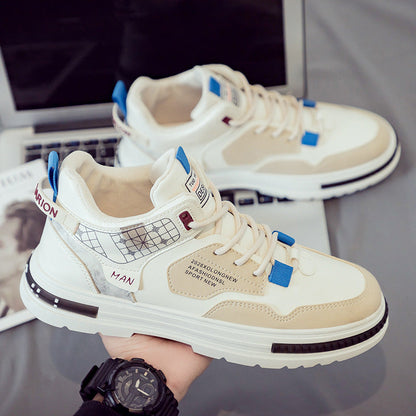 Ladies sporty sneakers with ergonomic cushioning