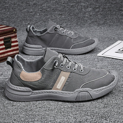 Fashionable casual sneakers for women with padded collar and flexible sole