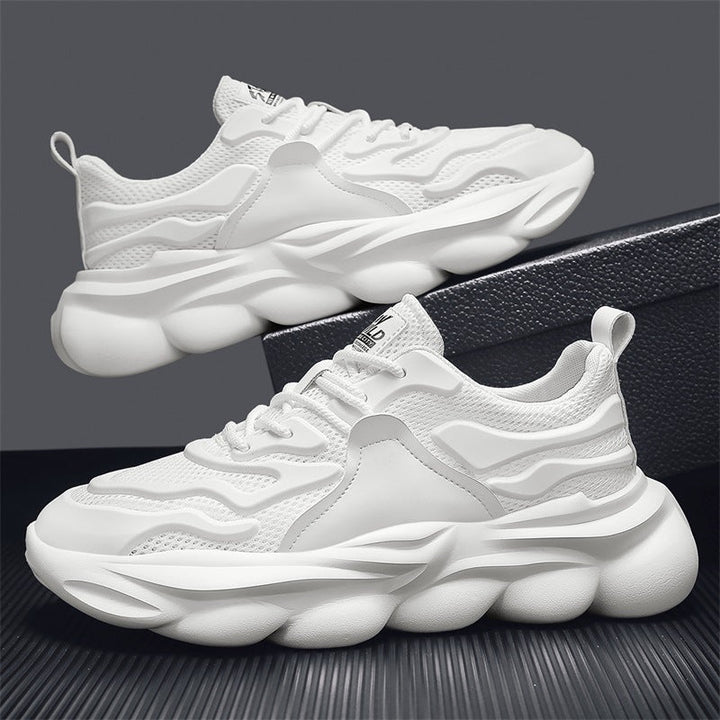 Women's sporty breathable sneakers with extra light sole