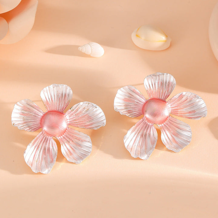 Women's Hair Clips in Artistic Flower Motif Tom Cottons
