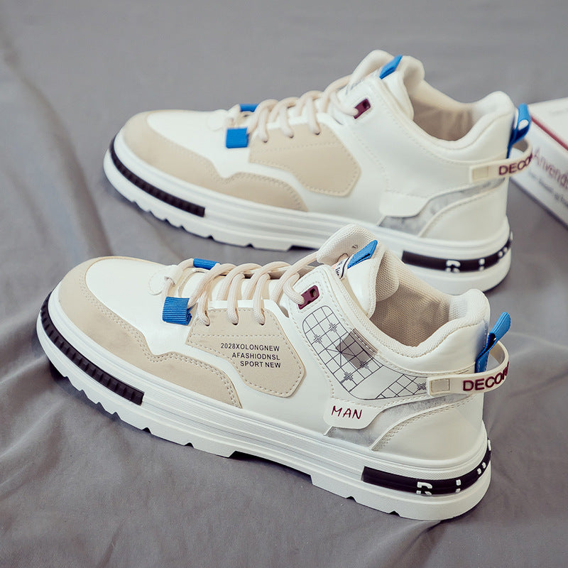 Ladies sporty sneakers with ergonomic cushioning
