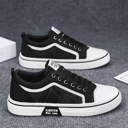 Women’s Stylish Low-Top Sneakers with Graphic Accents
