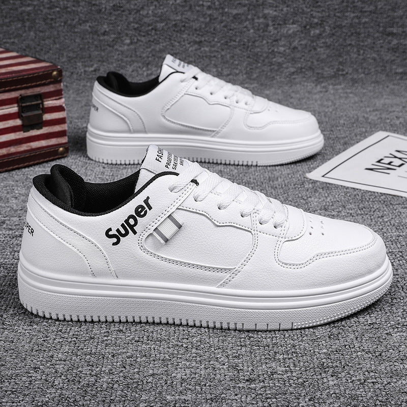 Women's comfortable sneakers in sporty style with breathable inserts