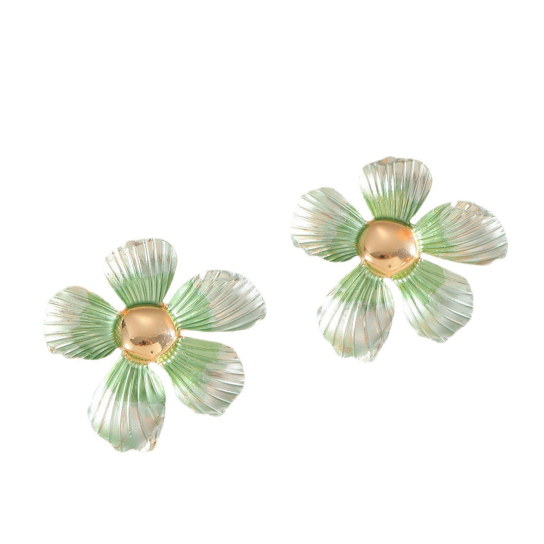 Women's Hair Clips in Artistic Flower Motif Tom Cottons