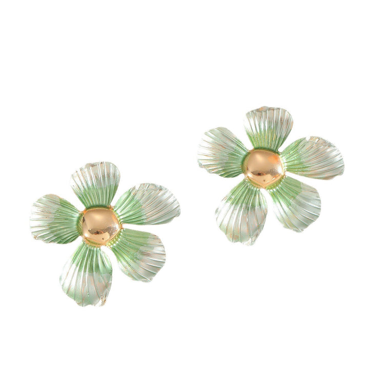 Women's Hair Clips in Artistic Flower Motif Tom Cottons