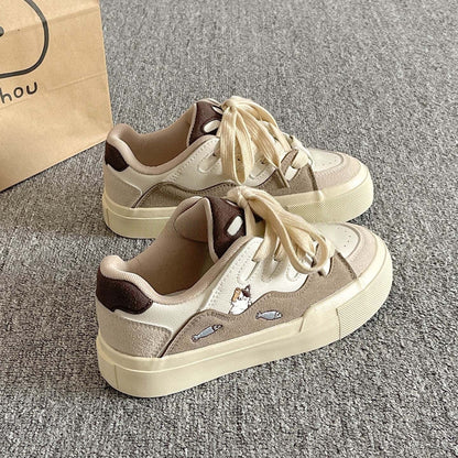 Women's Comfortable Sneakers in Playful Design