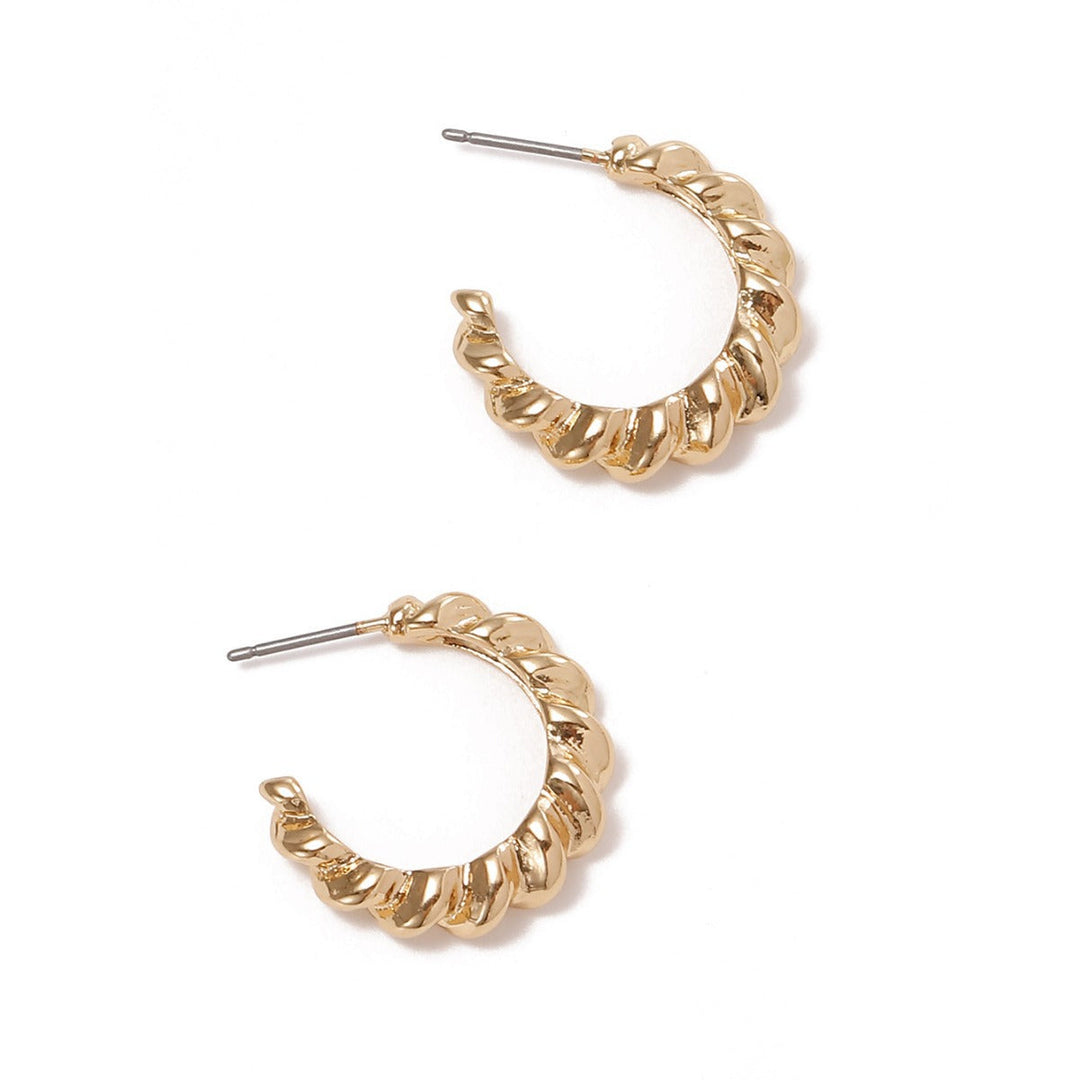 Women Hanging Earrings with Elegant Wave Design Tom Cottons
