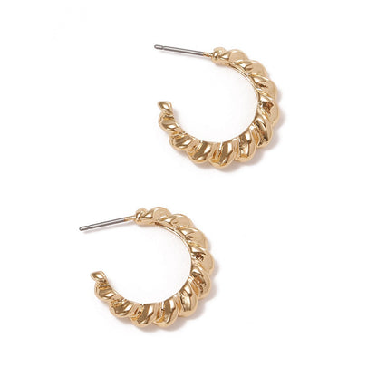 Women Hanging Earrings with Elegant Wave Design Tom Cottons