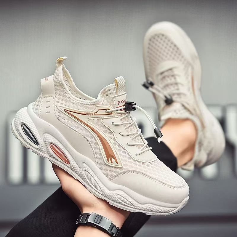 Women breathable sports sneakers with non-slip sole