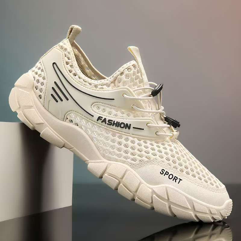 Women's Breathable Running Shoes with Flexible Mesh Upper and Non-Slip Sole