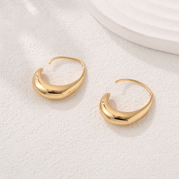 Women's hoops in modern crescent design Tom Cottons