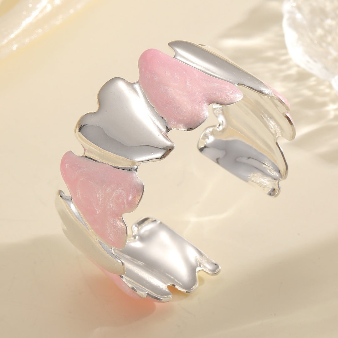 Women's Open Bangle with Modern Design Tom Cottons