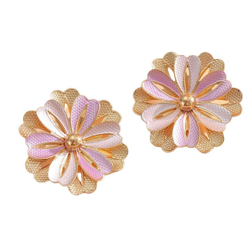 Ladies Hair Clips with Artistic Flower Design Tom Cottons