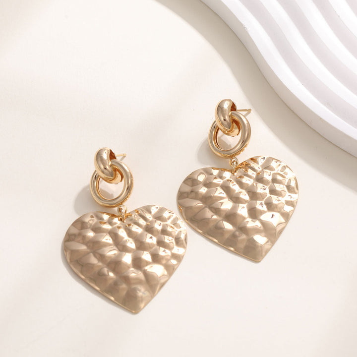 Women's Elegant Statement Earrings with Leaf Design Tom Cottons