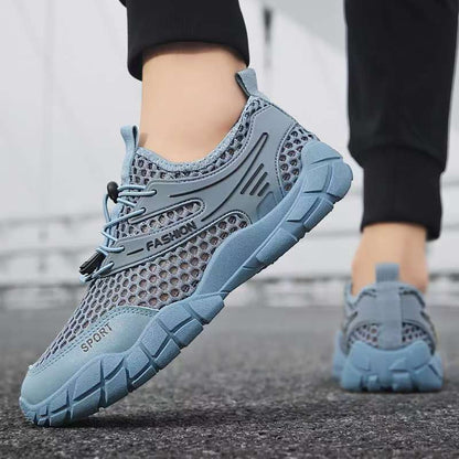 Women's Breathable Running Shoes with Flexible Mesh Upper and Non-Slip Sole