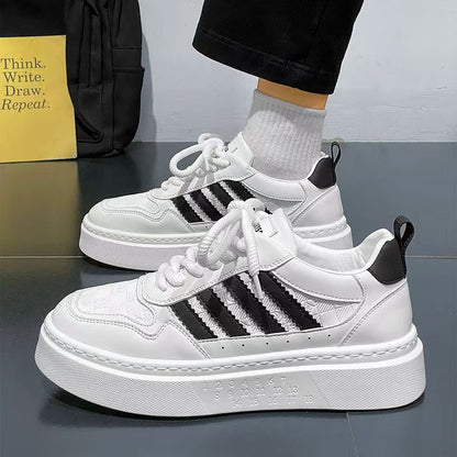 Women's sneakers in an urban style with a stable platform sole