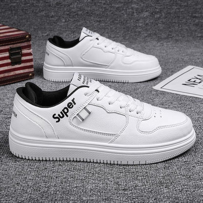 Women's comfortable sneakers in sporty style with breathable inserts